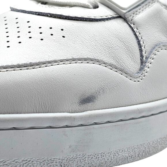 Celine Trainer Low Top Leather Sneakers in White size 44 $850 main image 7